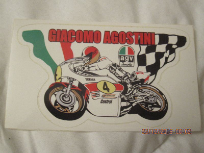 Giacomo Agostini tarra