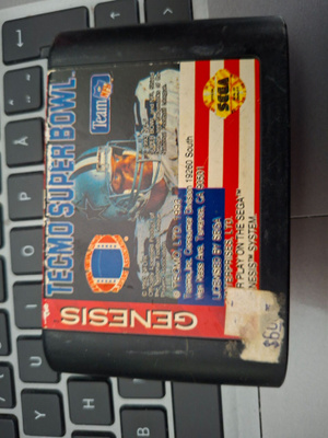 Sega Genesis Tecmo Super Bowl