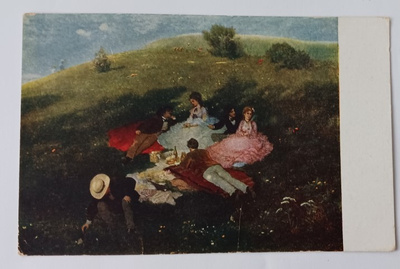 Szinyei-Merse: Picknick toukokuussa, väritaidepk, ei p.