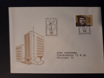1967  Hki - Diakonissalaitos 100 v.