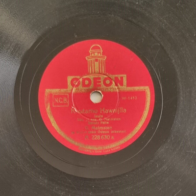 Savikiekko 1942 - Georg Malmsten - Odeon A 228630