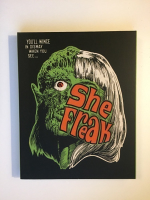 She Freak (Blu-ray) Vinegar Syndrome (1967) Slipcover (UUSI)