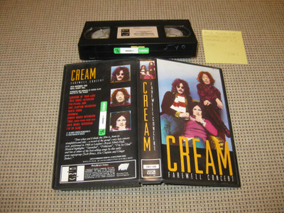 Cream - Farewell Concert-VHS (1968)
