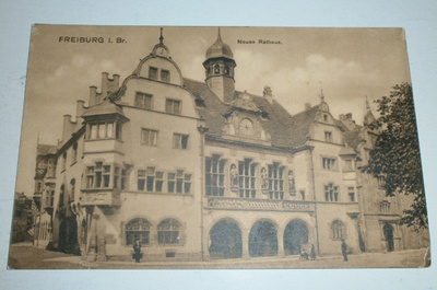 Freiburg i. Br., Neues Rathaus (Uusi Raatihuone), ei p.