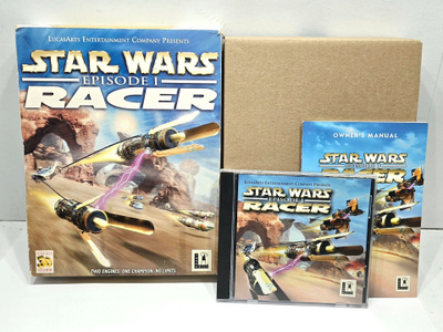 PC - Star Wars Episode I Racer (CIB Big Box)