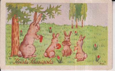 Iloista  Pääsiäistä ,  Pupuperhe  e53
