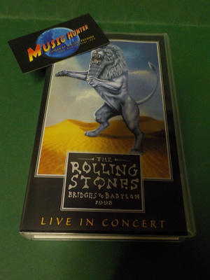ROLLING STONES BRIDGES TO BABYLON LIVE IN CONCERT VHS