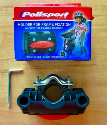 Polisport cycle kiinnike lapsen turvaistuimeen, polkupyörään