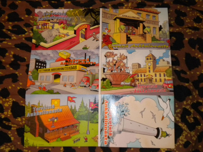 terveisiä ankkalinnasta - 6 postikorttia arkissa