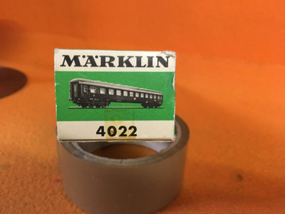 Märklin HO 4022 matkustajavaunu