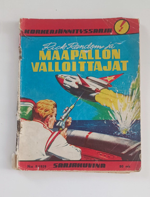 Korkeajännitys sarjakuvalehti   nro:9/1959 Rick Random ja