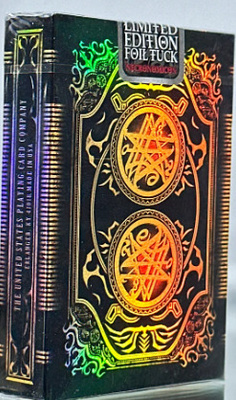 Pelikortit: Bicycle - Necronomicon *foil kotelo*