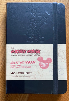 Moleskine / Mickey Mouse muistikirja