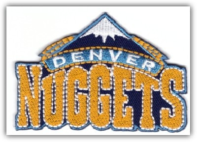 NBA - Denver Nuggets -kangasmerkki / hihamerkki