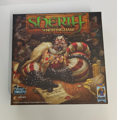 Sheriff of nottingham lautapeli
