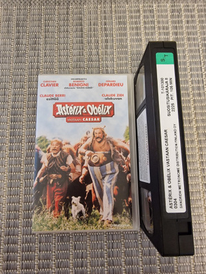 Asterix ja Obelix Vastaan Caesar VHS