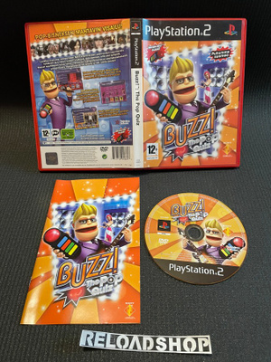 Buzz! The Pop Quiz - FIN PS2 - CIB