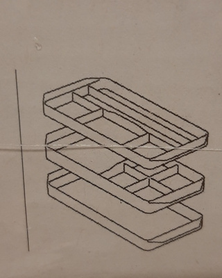 Ikea Godmorgon lokerikot 3 kpl