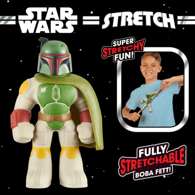 STAR WARS STRETCH MINI BOBA FETT	(12 450)	n. 16cm venyvä fig