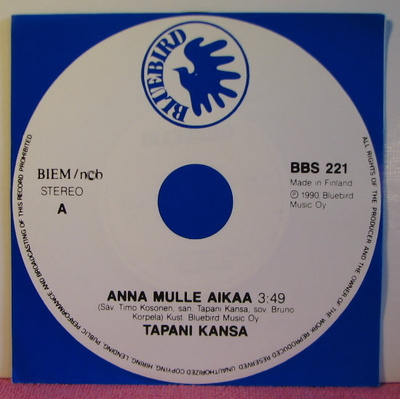 Single: Kansa, Tapani - Anna mulle aikaa / Vesi ja maa