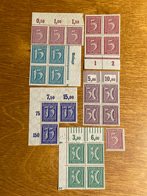 SAKSA REICH 1921 YLEISMERKIT**