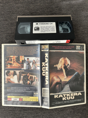 Katkera Kuu - Bitter Moon 1992 Finnkino VHS FI