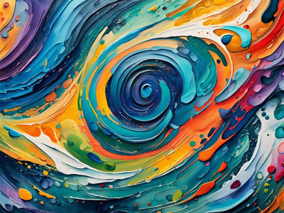 Uusi Abstrakti alumiinitaulu 30 cm x 40 cm