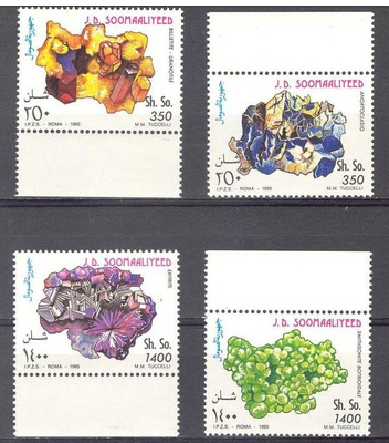 (S0411) SOMALIA, 1995 (Minerals). Mi ## 555-558. MNH**