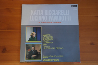 Katia Ricciarelli-Luciano Pavarotti:Verdi Concert-LP.