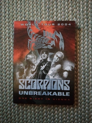 Scorpions, Unbreakable, Vienna 2004, dvd