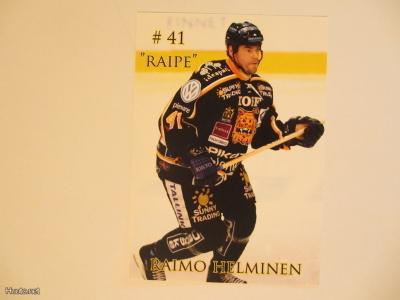 Raimo Helminen Ilves postikortti