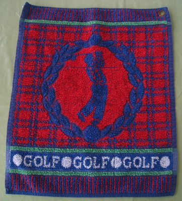 Golfpyyhe käytetty puuvilla frotee