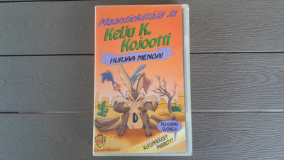 VHS: Maantiekiitäjä Ja Kelju K. Kojootti - Hurjaa Menoa!