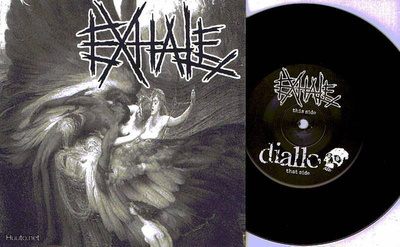 EXHALE / DIALLO split EP -2002- .......japan vs. usa hc