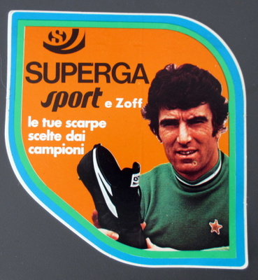 DINO ZOFF liimaamaton vanha tarra