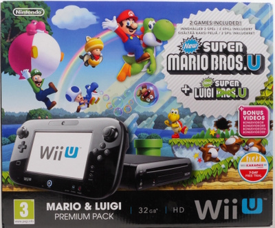 Wii U Console Premium - Mario & Luigi Limited Ed