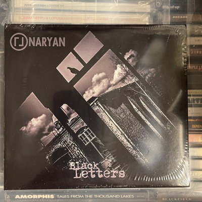 NARYAN - Black Letters cd digipak (Prog Rock, Psychedelic)