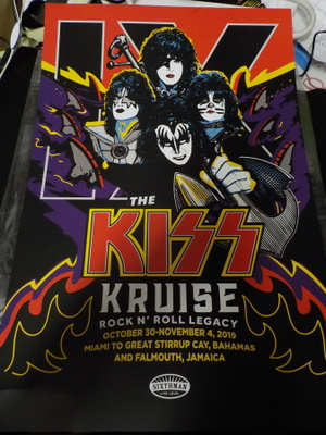 KISS KRUISE 2019 PAHVINEN POSTERI