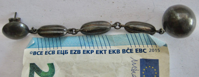 VANHA Korvakoru Hopeaa 925 Erikoinen Pitkä