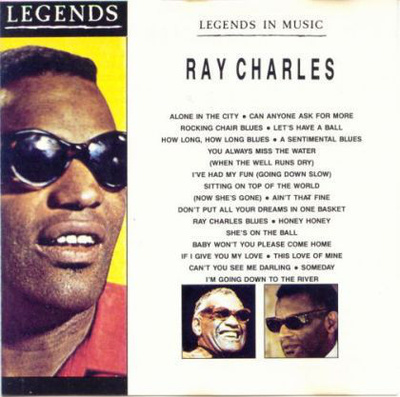 Ray Charles - Legends In Music (CD) NEAR MINT!!
