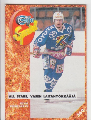 93-94 Sisu Juha Riihijärvi. Special all stars