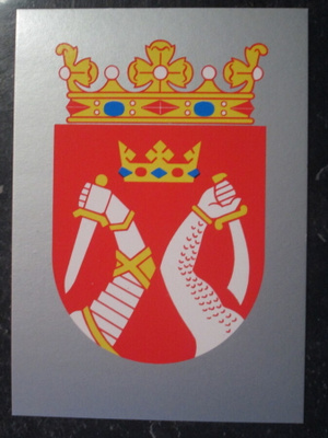 KULKEMATON KARJALAN VAAKUNA POSTIKORTTI