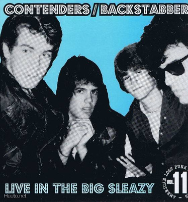 CONTENDERS / BACKSTABBERS Live In The Big LP -1977-usa kbd
