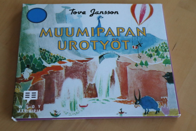 3CD Tove Jansson : Muumipapan urotyöt ( WSOY äänikirja 2015)