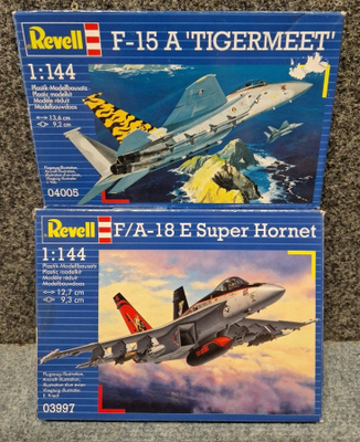 Revel F/A 18 E Super Hornet ja  F 15 A Tigermeet