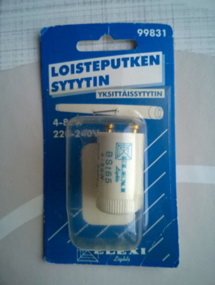 Loisteputken Sytytin