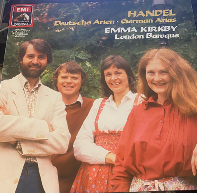 Händel: Deutsche Arien LP - Emma Kirkby