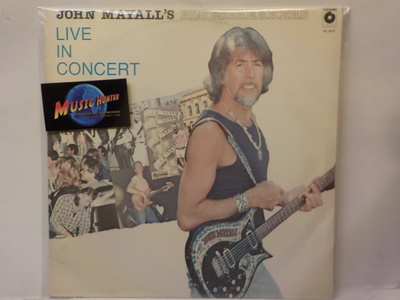 JOHN MAYALL'S BLUESBREAKERS - LIVE IN CONCERT 1988 M-/M- LP