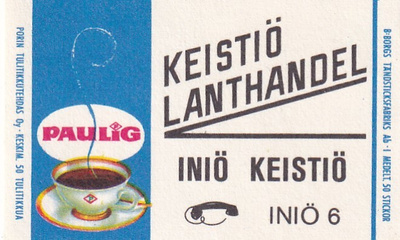 Iniö, Keistiö Lanthandel   6/6