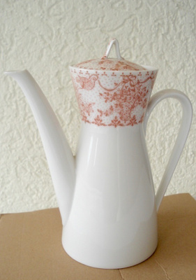 ROSENTHAL KAHVIKANNU muoto 2000 Loewy, kuvio IDYLL Wiinblad
